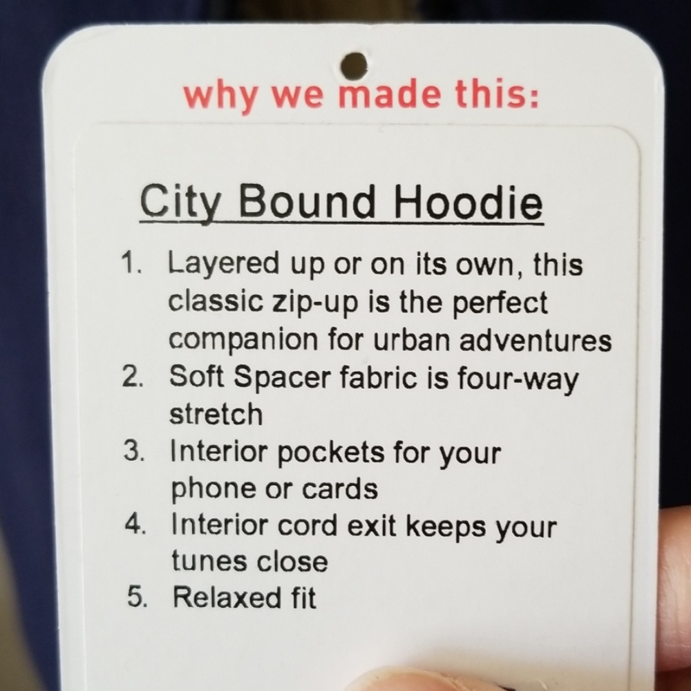 EUC Lululemon City Bound Hoodie - Picture 7 of 7